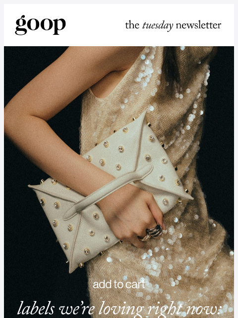 goop newsletter: the Tuesday newsletter