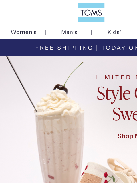 toms newsletter: Just Dropped: Fresh Picked 🍒 Prints