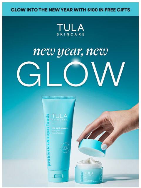 tula newsletter: Glowing skin from ☀️ ➡️ 🌙