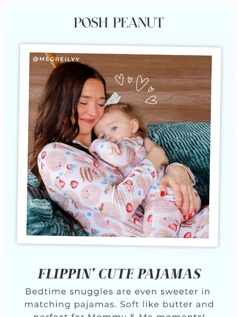poshpeanut newsletter: Mommy & Me Moments 🍓