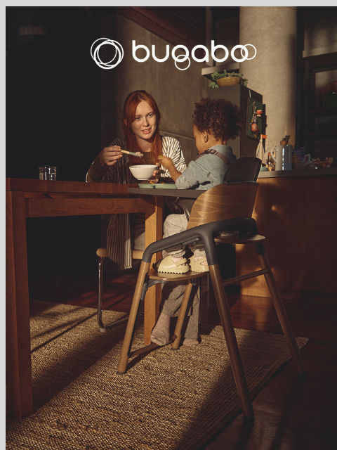 bugaboo newsletter: Mealtime, elevated