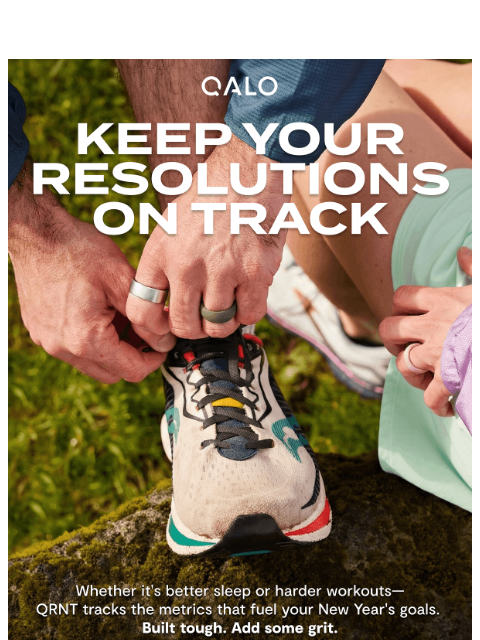 qalo newsletter: Stay on track 🎯