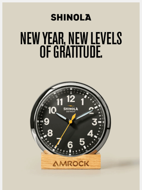 shinola newsletter: Corporate Gifts That Reflect Their Time