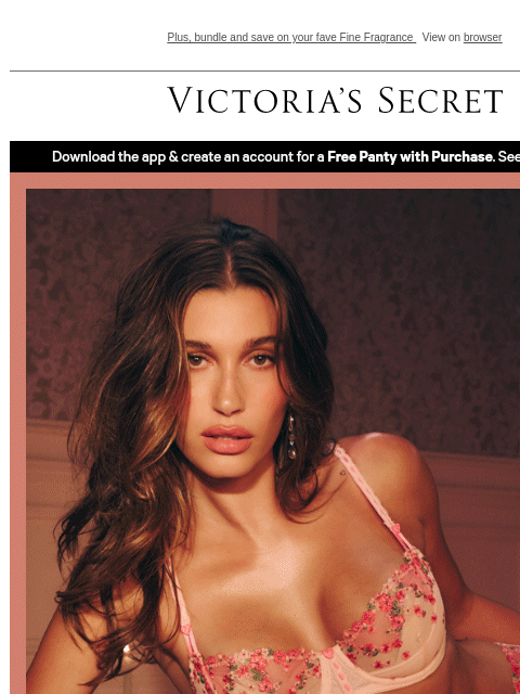 victoriassecret newsletter: Inside: Your Perfect V-Day Pairing