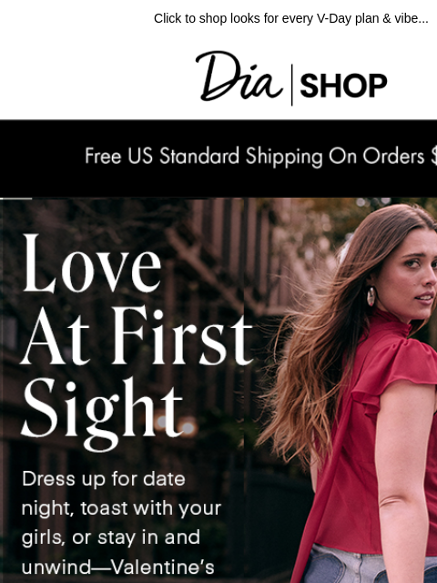 dia newsletter: Valentine's Day, Your Way 💋