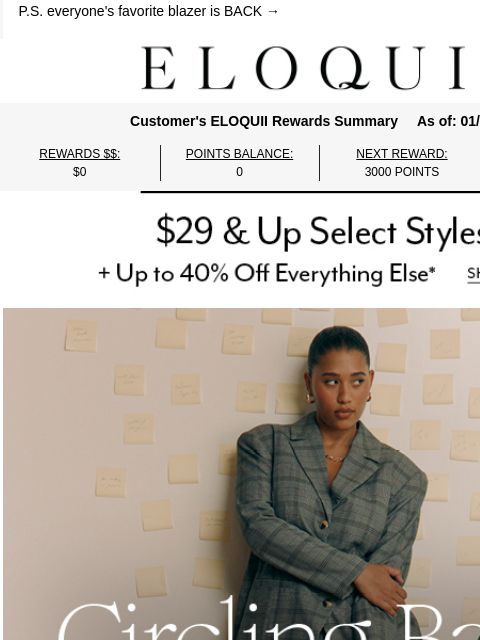 eloquii newsletter: Best-dressed in the office goes to...