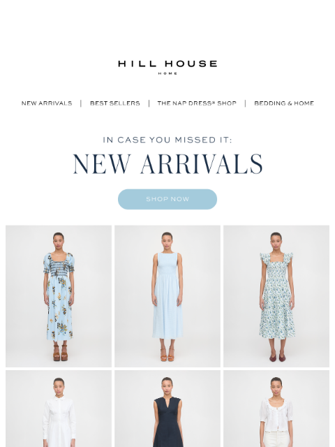 hillhousehome newsletter: NEW ARRIVALS