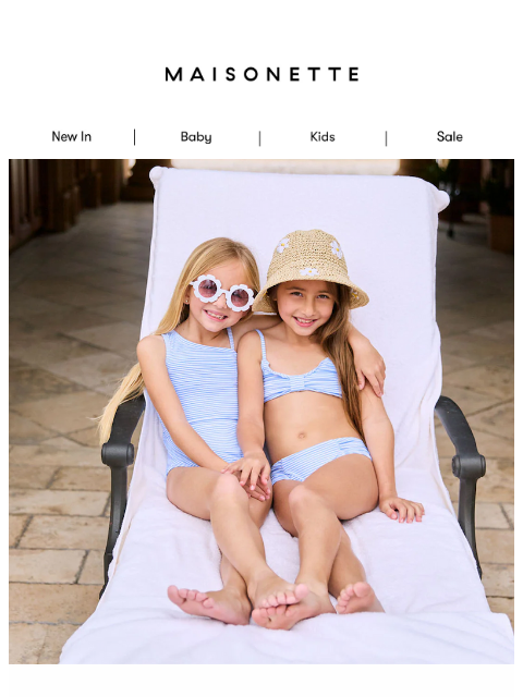 maisonette newsletter: New Resort Arrivals Are Here 🌞