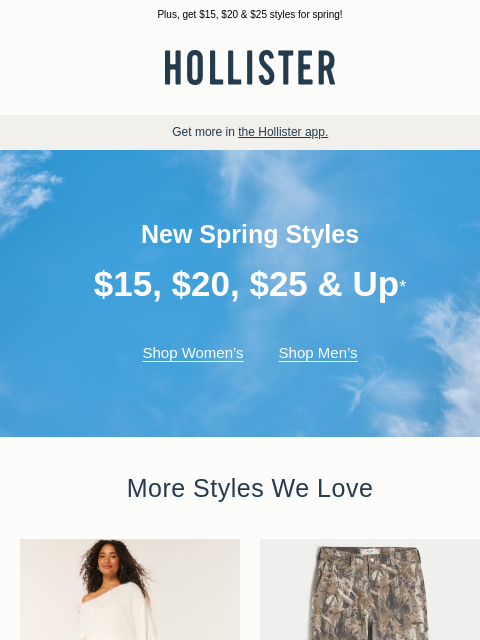 Plus, get $15, $20 & $25 styles for spring! ͏ ͏ ͏ ͏ ͏ ͏ ͏ ͏ ͏ ͏ ͏ ͏ ͏ ͏ ͏ ͏ ͏ ͏ ͏ ͏ ͏ ͏ ͏ ͏ ͏ ͏ ͏ ͏ ͏ ͏ ͏ ͏ ͏ ͏ ͏ ͏ ͏ ͏ ͏ ͏ ͏ ͏ ͏ ͏ ͏ ͏ ͏ ͏ ͏ ͏ ͏ ͏ ͏ ͏ ͏ ͏ ͏ ͏ ͏ ͏ ͏ ͏ ͏ ͏ ͏ ͏ ͏ ͏ ͏ ͏ ͏ ͏ ͏ ͏ ͏ ͏ ͏