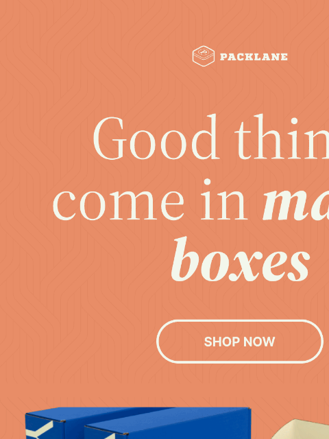 Heavy-duty and beautifully printed – your products deserve the best. Packlane Good things come in mailer boxes Good things come in mailer boxes Double the print, double the punch. | Adhesive who? Good