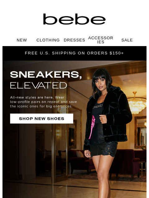 bebe newsletter: New Sneakers, Who’s In? ✨👟