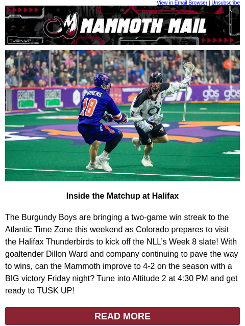 thecoloradomammoth newsletter: 🦣 Back at the LOUD HOUSE Next Weekend