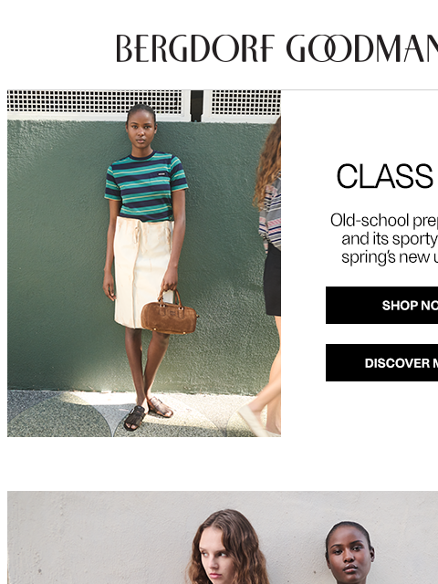 bergdorfgoodman newsletter: Class Act: A Preppy Handbook