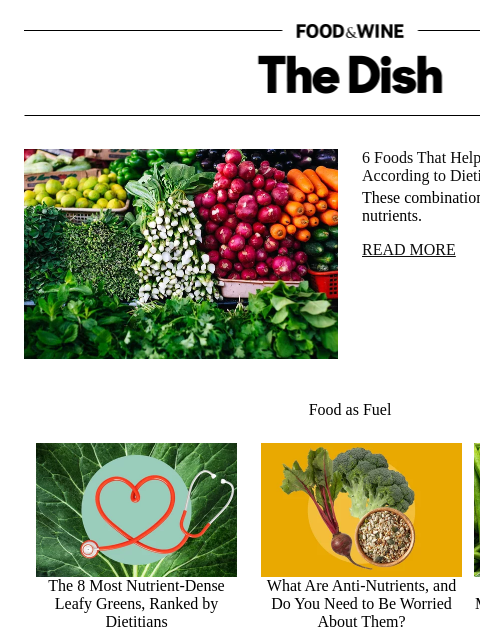 foodandwine newsletter: 6 Foods That Help You Absorb More Nutrients