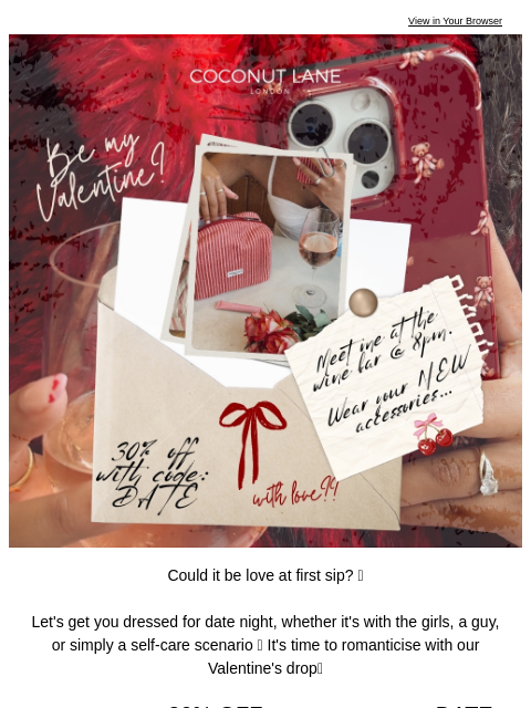 coconut-lane newsletter: Are we talking your love language?🌹🍷❤️