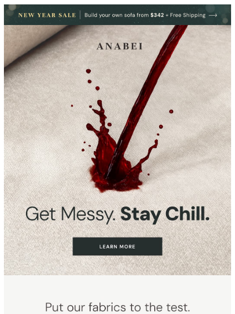 anabei newsletter: 🍷 Spills Welcome
