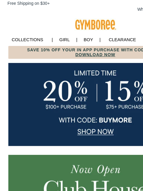 gymboree newsletter: Game On in These Tennis-Inspired Picks 🎾🏆