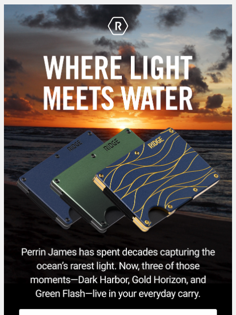 ridge newsletter: Where light meets water