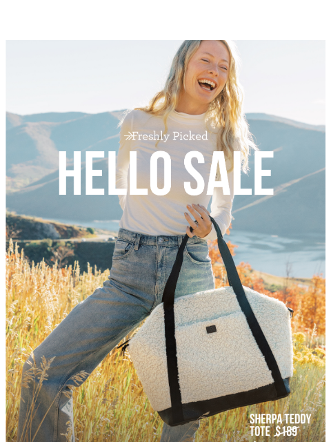 freshlypicked newsletter: NEW items added to sale ❤️