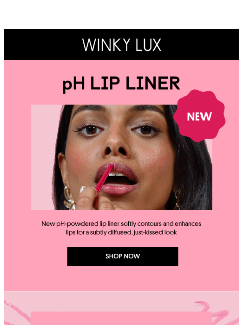 winkylux newsletter: Soft Lines, Smart Chemistry 💋