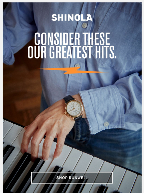 shinola newsletter: Made Well To Be Worn Often