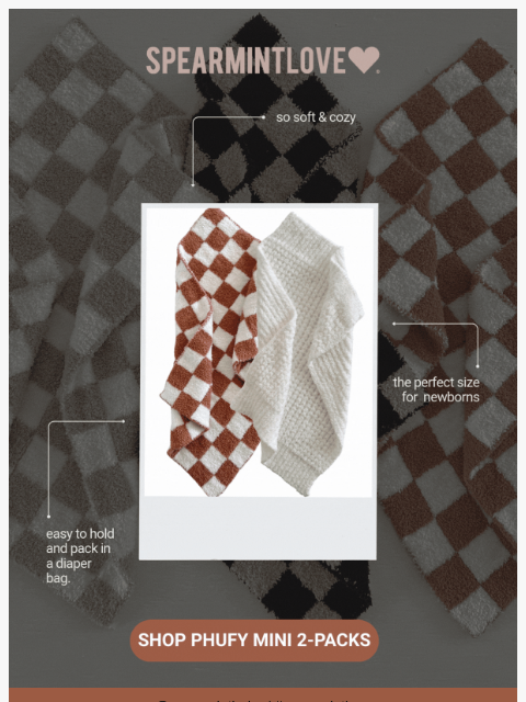 spearmintlove newsletter: Snuggle Up with The Perfect Blanket!