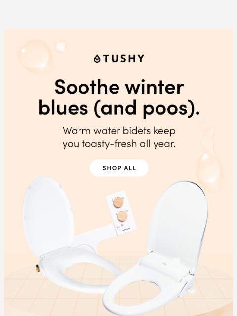 hellotushy newsletter: Golden warmth where the sun never shines