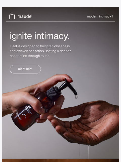 getmaude newsletter: hot stuff.