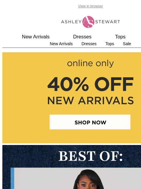 ashleystewart newsletter: The 💙 BEST LOVED 💙 denim sets according to YOU