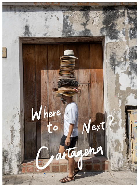 sabah newsletter: Where to Next? Cartagena 🇨🇴