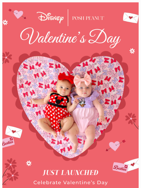 poshpeanut newsletter: 💘 Almost Gone! Disney Valentine's