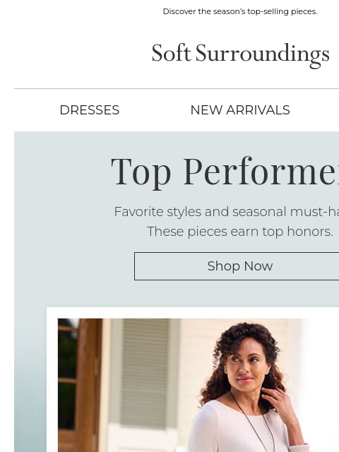 softsurroundings newsletter: Styles Customers Love Most