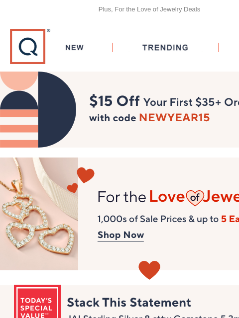 Plus, For the Love of Jewelry Deals QVC New TRENDING DEALS Unlock $15 off Your First Purchase jewelry watch and win banner deals Bracelet Buddy Set of 2 Bracelet Fasteners Bracelet Buddy Set of 2