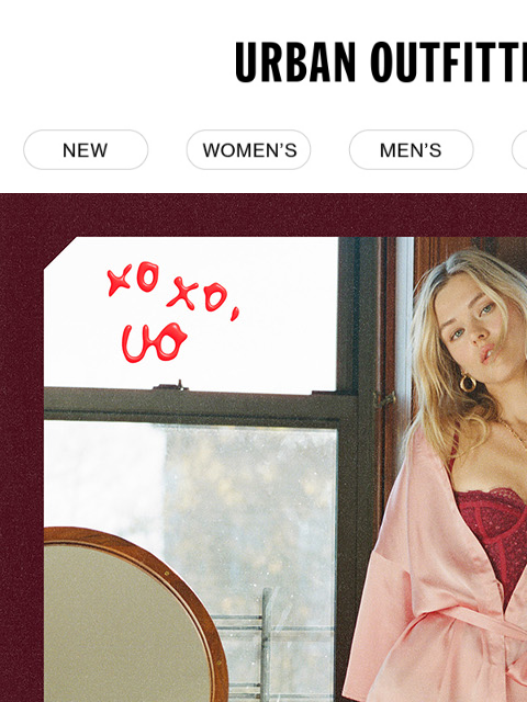 urbanoutfitters newsletter: Swoon-worthy lingerie & lounge sets 😍