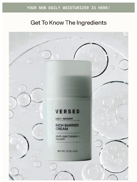 versedskin newsletter: Re: Your Skin, But Better