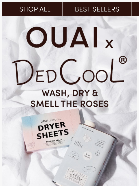 theouai newsletter: Save 15% on Melrose Place Dedtergent & Dryer Sheet...