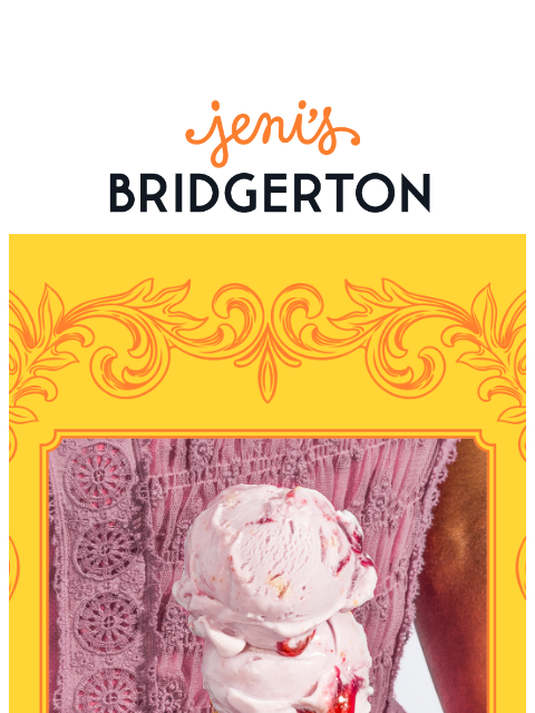 jenis newsletter: Now scooping: Queen Charlotte Sponge Cake!