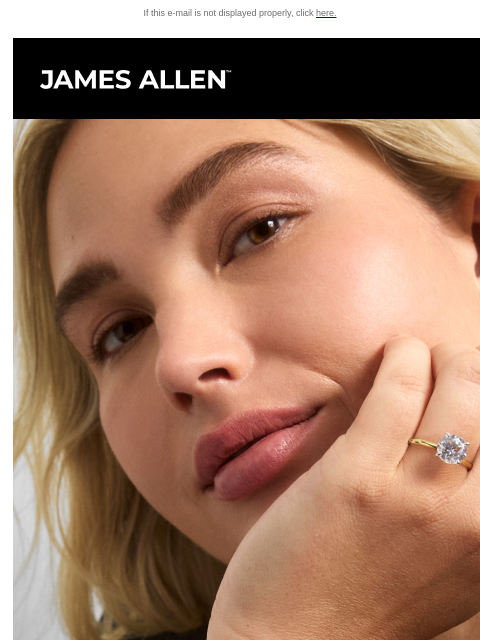 jamesallen newsletter: Limited-Time Savings 💍 Up to 25% Off* Select Sett...