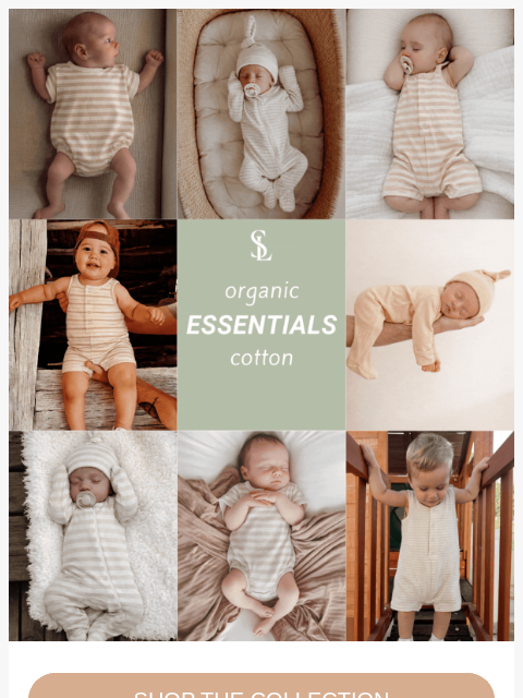 spearmintlove newsletter: Meet Your New Organic Cotton Favorites 🌿