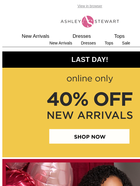 ashleystewart newsletter: Celebrate V-day your way❤️🩷🌹