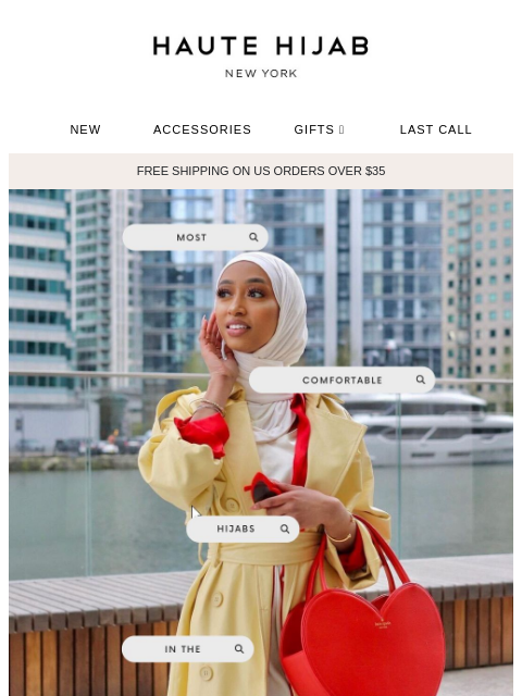hautehijab newsletter: Most comfortable hijabs in the world?