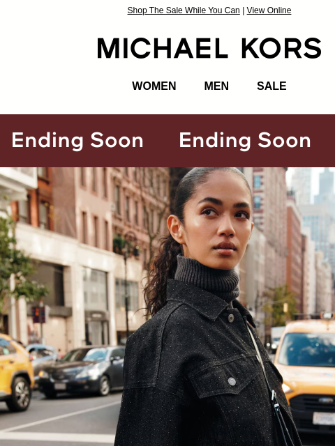 michaelkorsmail newsletter: There’s Still Time For Up To 60% Off