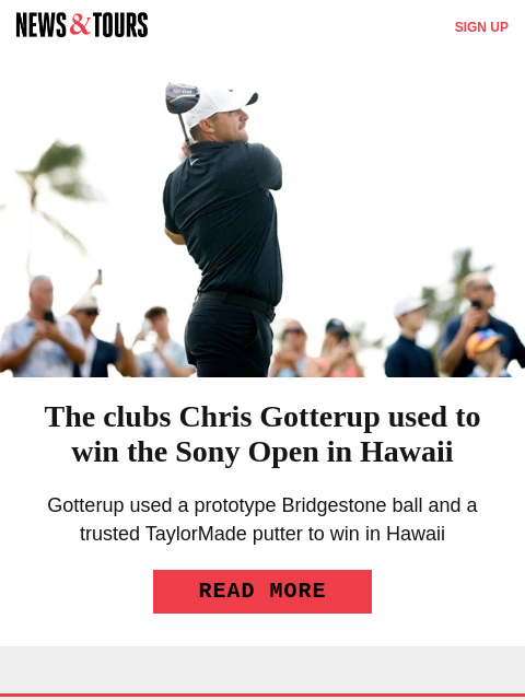 golfdigest newsletter: Lowry's 'disaster' paves way for tour pro's third ...