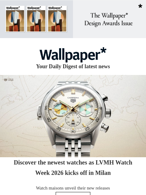 futureplc newsletter: LVMH Watch Week: see the new releases