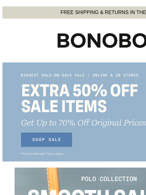 bonobos newsletter: 4 Polos for a Smooth Start to the Year