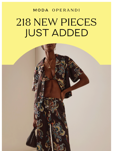 modaoperandi newsletter: NEW this week