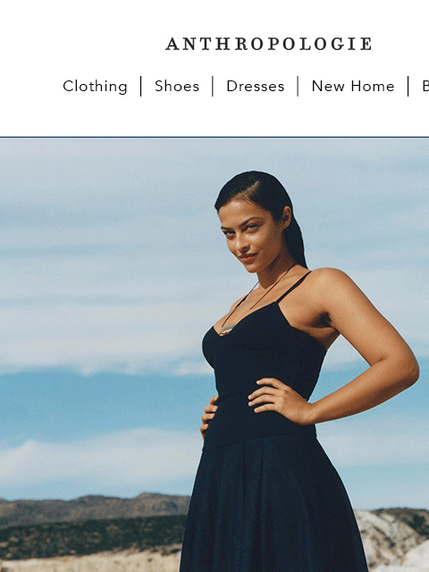 anthropologie newsletter: New dresses, denim & more 💙