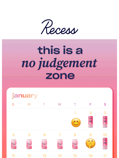 takearecess newsletter: an imperfect dry jan still counts