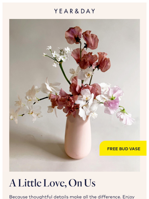 yearandday newsletter: From your secret admirer