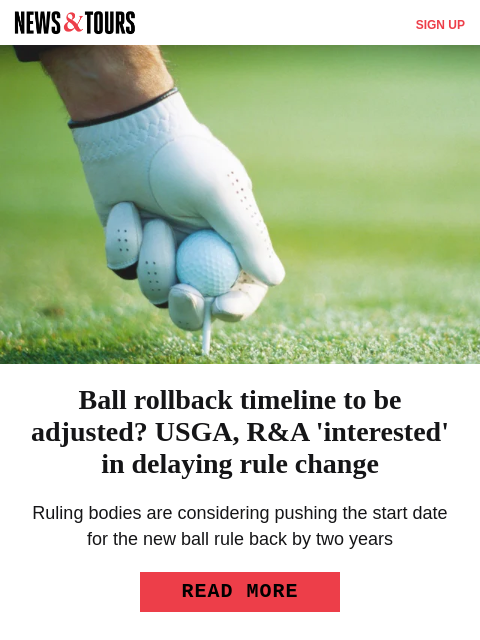 golfdigest newsletter: PGA Tour winner’s bizarre bunker method